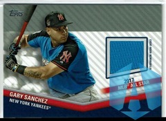 2020 Topps Update Gary Sanchez #ASSC-GSA Jersey New York Yankees